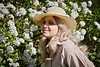 Woman in flowers | Stock Foto