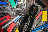 Herramientas del electricista | Foto de stock