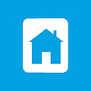 Vector clipart: Home white icon