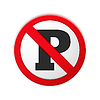 Vector clipart: No Parking Sign