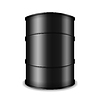 Vector clipart: Black Oil Barrel