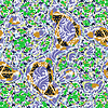 Vector clipart: Creative patterned texture