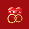 Vector clipart: logo wedding