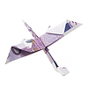 El avión de origami de los billetes | Foto de stock