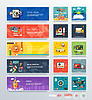 Vector clipart: Management digital marketing srartup planning