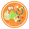 Vector clipart: Biology and medicine