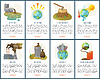Vector clipart: Overpopulation and Forest Destruction Website Set