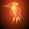 Rising Phoenix | Ilustración vectorial