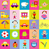 ID 4488244 | Background for kids with toys | Stock Vector Graphics ID 4488244 | Background for kids with toys | Stock Vector Graphics | CLIPARTO