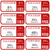 Vector clipart: Discount promotion coupon