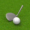 Das Golfspiel | Stock Illustration