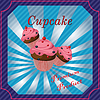 Vector clipart: Cakes template poster