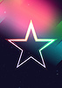 Photo 300 DPI: Abstract background with 3d star