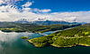 Panorama Schöne Natur Norwegen natürlich | Stock Foto