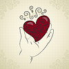 Vector clipart: romantic