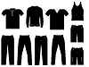 Vector clipart: Cloth