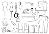 ID 4969819 | Sewing equipments | Stock Vector Graphics ID 4969819 | Sewing equipments | Stock Vector Graphics | CLIPARTO