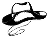 Vector clipart: Cowboy hat . graphic