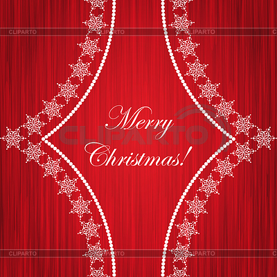 Elegante tarjeta de Navidad | Ilustración vectorial de stock |ID 4585999