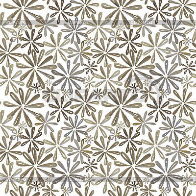 Seamless pattern with flowers | Stock Vector Graphics |ID 4992460