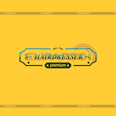 Icono de peluquería | Ilustración vectorial de stock |ID 4602919