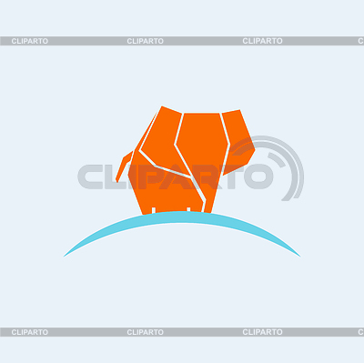 Elephant icono | Ilustración vectorial de stock |ID 4603049