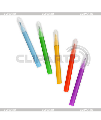 Color water pencils | High resolution stock photo |ID 5237936