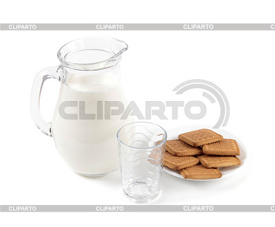 Milk and Cookies | High resolution stock photo |ID 5867586