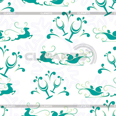 Nahtlose Weihnachten Hintergrund, | Stock Vektorgrafik |ID 4641828