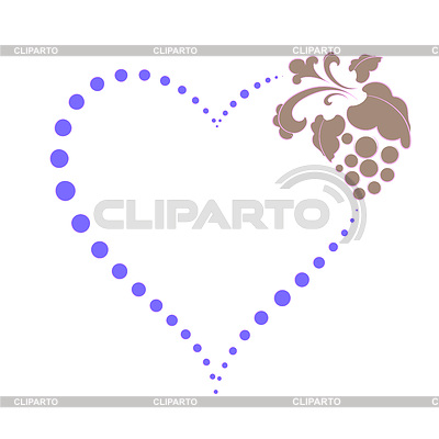 Corazón de puntos en el día de San Valentín, elementos para el | Ilustración vectorial de stock |ID 4730569