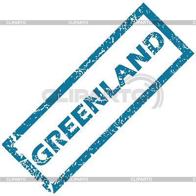 Greenland rubber stamp | High resolution stock illustration |ID 4847688