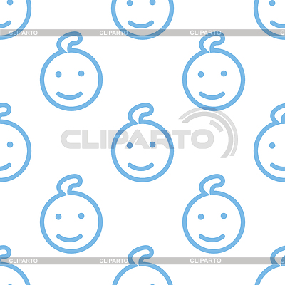 Kid seamless pattern | Stock Vector Graphics |ID 4894995