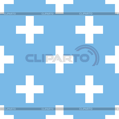 Modelo inconsútil de la Cruz | Ilustración vectorial de stock |ID 4895277