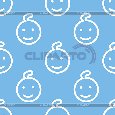Kid seamless pattern | Stock Vector Graphics |ID 4896593