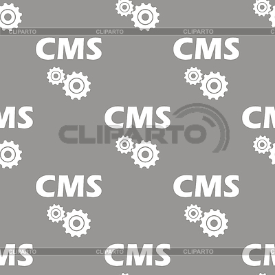 Cms patrón transparente | Ilustración vectorial de stock |ID 4902954