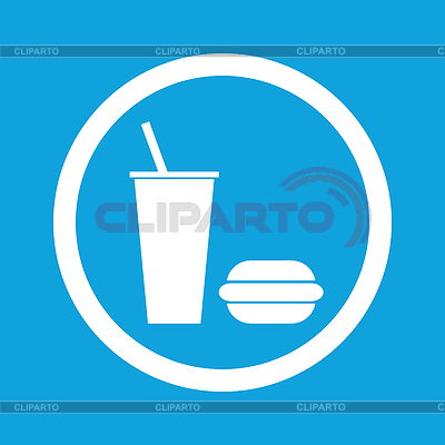 Icono de signo Comida rápida | Ilustración vectorial de stock |ID 5086638