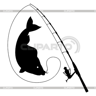 Conjunto de suministros de pesca. Objetos para la decoración, | Ilustración vectorial de stock |ID 5649486