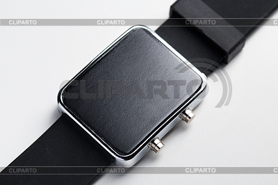 Schwarze smart Uhr | Foto mit hoher Auflösung |ID 5455436