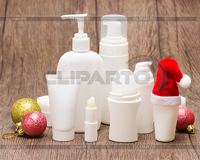 Christmas cosmetics for face and body care | High resolution stock photo |ID 5934980