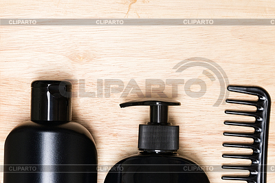 Hair beauty products and accessories background | High resolution stock photo |ID 6113596