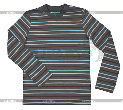 Striped sweater for children on a white background | High resolution stock photo |ID 4652474