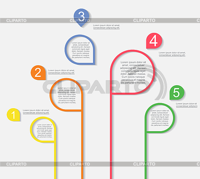 Infografik Vorlagen für Business-Design | Stock Vektorgrafik |ID 4654748