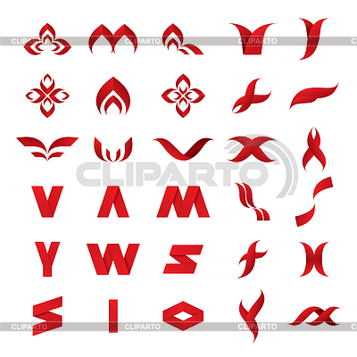 Icon set of tapes | Stock Vector Graphics |ID 5450500