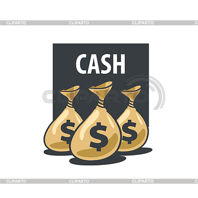 Logo bag of money | Stock Vector Graphics |ID 5893409