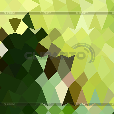 Apple-Green Abstract Low Polygon Hintergrund | Stock Vektorgrafik |ID 5036433