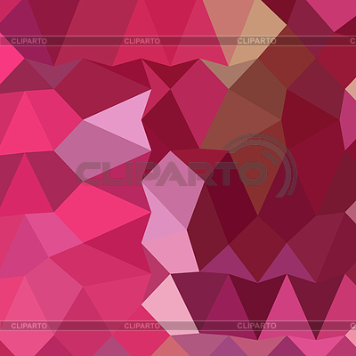 Brilliant Rose Pink Abstrakt Low Polygon Hintergrund | Stock Vektorgrafik |ID 5104413