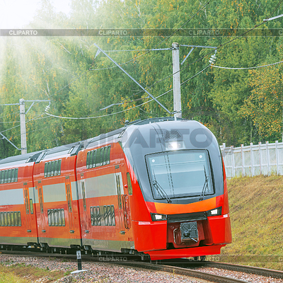 Moderne Hochgeschwindigkeitszüge | Foto mit hoher Auflösung |ID 5526996