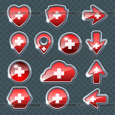 Conjunto de diversos iconos | Ilustración vectorial de stock |ID 6247660