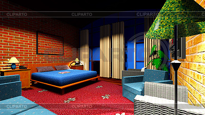Room interior | High resolution stock illustration |ID 4532448