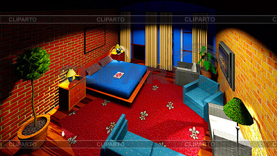 Room interior | High resolution stock illustration |ID 4532449